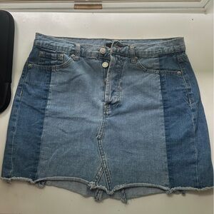 Forever 21 Jean Skirt